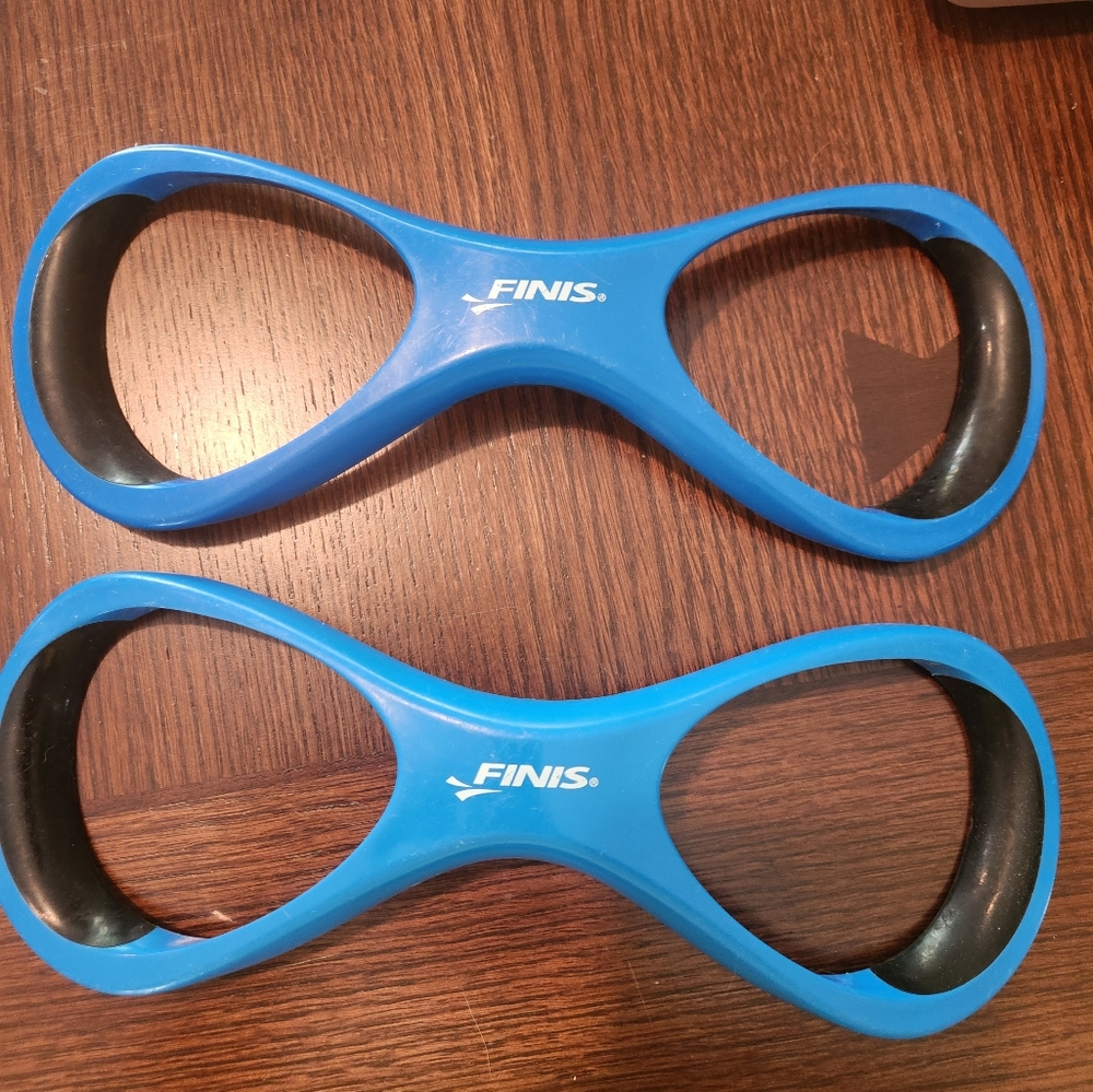 FINIS Blue Swim Training Forearm Folcrum Paddles